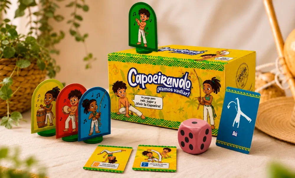 Capoeirando — Jogo de tabuleiro da Palito · ¡vamos vadiar!