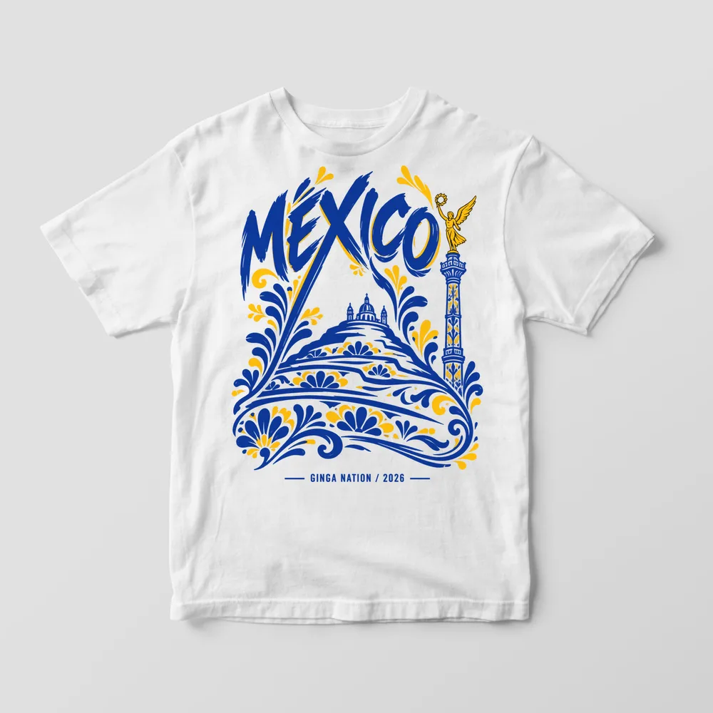 Ginga Nation Fest 2026 — Camiseta oficial · branca